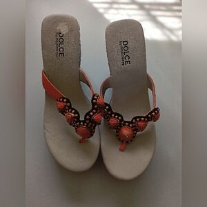 Women's Orange Sandals